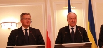 Komorowski: Polonia sprijină politica de integrare europeană a R.Moldova