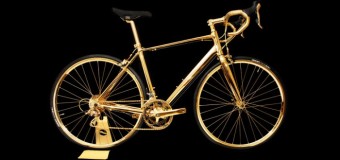 Bicicleta din aur, mai scumpă decât o mașină de lux