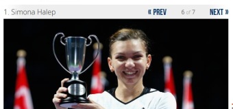 Simona Halep desemnată CEA MAI BUNĂ tânără jucătoare de tenis din 2014 de presa străină