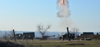 Militarii Brigăzii „Dacia”  au desfăşurat aplicaţii demonstrative (video)