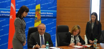 Mevlüt Çavuşoğlu: Parlamentul de la Ankara va ratifica în curând Acordul de Liber Schimb dintre Moldova şi Turcia