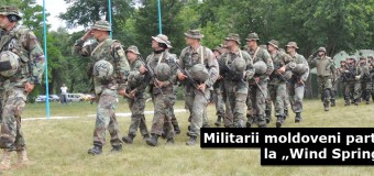 Militarii moldoveni participă la un exerciţiu multinaţional în România