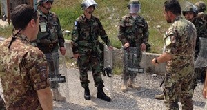 Cel de-al treilea contingent al Armatei Naţionale în Kosovo au început executarea misiunilor specifice