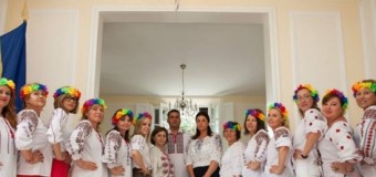 FOTO/ Diaspora din Italia a organizat o șezătoare în IE la Ambasadă