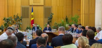 Prima întâlnire a Cabinetului de miniștri cu  președinții de raioane