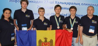 Liceenii moldoveni au obținut două medalii de bronz la Olimpiada Internațională de Informatică