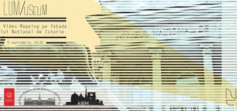 Primul video mapping* făcut în Moldova va fi proiectat pe faţada Muzeului Naţional de Istorie