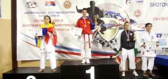 Medalii de aur, argint şi bronz pentru RM la Campionatul Mondial de Karate Shotokan