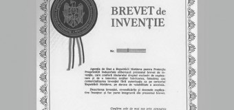 Primul brevet de invenție eliberat de AGEPI (doc)