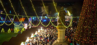 Târgul de Crăciun, inaugurat la Orhei în fața a mii de oameni