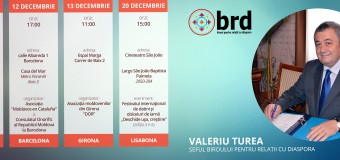 Șeful BRD se va întâlni cu diaspora din Spania și Portugalia