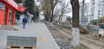 Cum decurg lucrările de reconstrucţie a bd. Constantin Negruzzi și str. Vasile Alecsandri //FOTO