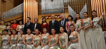 Orchestra Naţională de Femei din Jiangsu, China, a susţinut un recital în cadrul Festivalului Internaţional de Muzică „Mărţişor”- 2016