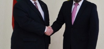 Ministrul Andrei Galbur a avut o întrevedere cu omologul său lituanian Linas Linkevičius