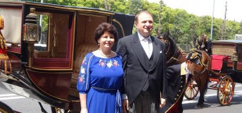 Ambasadorul Bumacov a mers cu trăsura la Palatul Imperial din Tokyo (foto)