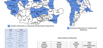 Localitățile din România și din Republica Moldova  – 450 de înfrățiri cu acte