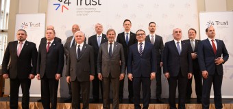 Andrei Galbur participă la reuniunea miniştrilor de externe ai Grupului Vişegrad şi Parteneriatului Estic