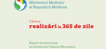 Ministrul Mediului, la raport după 365 de zile de activitate