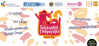 Ministerul Tineretului şi Sportului invită la Festivalul Tineretului