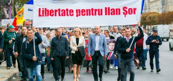 De la CEC la Judecătoria Buiucani: Inna Popenco și peste 4 mii de susținători cer libertate lui Ilan Șor