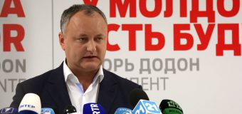 Igor Dodon: Aş fi fost ales preşedinte din primul tur, dacă…