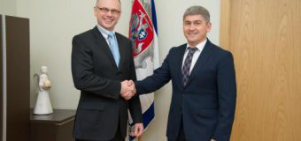 Ministrul Jizdan se află într-o vizită oficială de lucru la Ministerul de Interne de la Vilnius, Lituania