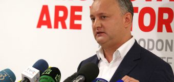Dodon: . Eu înțeleg foarte bine responsabilitatea ce îmi revine începînd de astăzi