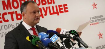 Igor Dodon: Nu dați foc la casă