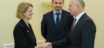 Pavel Filip a primit-o pe Ambasadoarea Regatului Unit al Marii Britanii şi Irlandei de Nord, Lucy Joyce