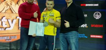 Argint și în Polonia! Federația Națională Sportivă de Armwrestling a obținut un nou succes
