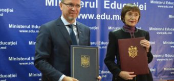 Ministerul Educației a semnat un Protocol de colaborare cu România