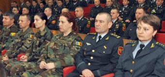 Distincţii pentru militarii Armatei Naționale la final de an