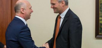 Pavel Filip s-a întâlnit cu Reprezentantul special al Preşedintelui în exerciţiu al OSCE. Iată ce au discutat