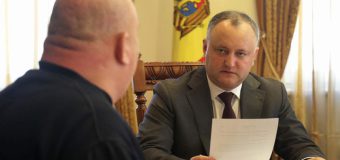 Președintele Republicii Moldova va primi în audiență cetățeni lunar