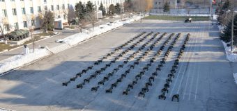 Peste 500 de militari ai Armatei Naţionale s-au alăturat acţiunii „22 Push — up Challenge” (Video)