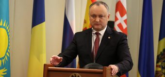 Igor Dodon: Ca șef de stat, prima mea datorie politică și constituțională este să consolidez statalitatea RM