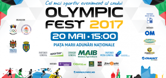 Olympic Fest – cel mai sportiv eveniment al anului revine la Chișinău