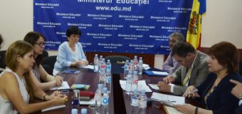 Conducerea Ministerului Educației – la discuții cu reprezentanții Băncii Mondiale