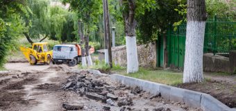 În Orhei se reconstruiesc 5 străzi concomitent, la indicația primarului Șor