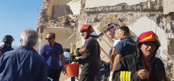 Dezastru în Italia! O clădire s-a prăbușit, îngropând sub darâmături mai multe persoane