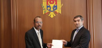 Ambasadorul agreat al Republicii India în Republica Moldova a prezentat copiile scrisorilor de acreditare