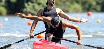 Oleg Nuța și Ilie Sprincean s-au calificat în finala Campionatului Mondial printre seniori, la canoe