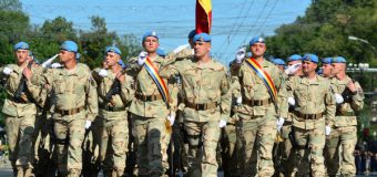 Pacificatorii Armatei Naţionale vor participa la parada de la Kiev, desfăşurată cu ocazia Zilei Independenţei Ucrainei