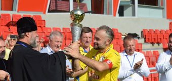 Echipa de fotbal a Mitropoliei Moldovei a câștigat Prima ediţie a Turneului internaţional ortodox la fotbal! (foto)