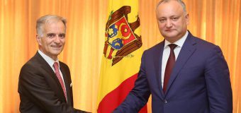 Președintele RM și-a luat rămas bun de la Ambasadorul Muntenegrului