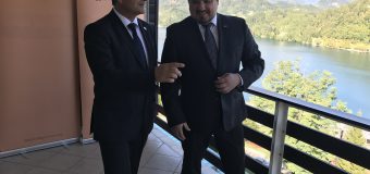 Andrei Galbur – la discuții cu omologul sloven, despre pregătirile pentru Summit-ul Parteneriatului Estic din noiembrie 2017