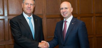 Pavel Filip a adus mulțumiri Președintelui României, Klaus Iohannis pentru asistenţa acordată Republicii Moldova