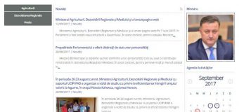 Ministerul Agriculturii, Dezvoltării Regionale și Mediului și-a lansat pagină web