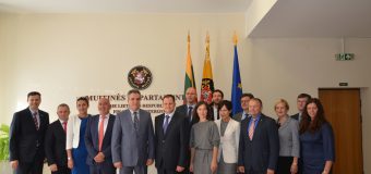 O delegație a Serviciului Vamal, condusă de către directorul general, efectuează o vizită de studiu în Lituania