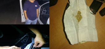 Un taximetrist din Chișinău a fost reținut! În automobilul acestuia au fost depistate substanțe narcotice